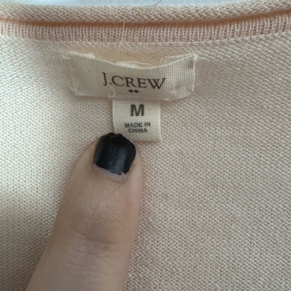 J. Crew Open Front Short Sleeve Lightweight Cardigan - Picture 2 of 4